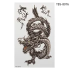 Имитация татуировки китайского дракона водостойкая Временная наклейка для женщин и мужчин сексуальная красота боди-арт крутые вещи недорого