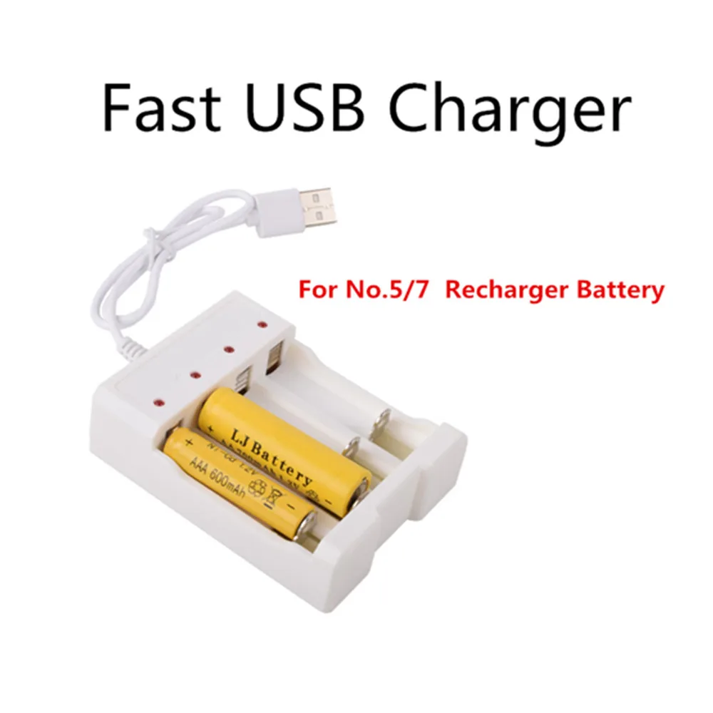 Адаптер быстрой зарядки USB 4 слота зарядное устройство для аккумулятора