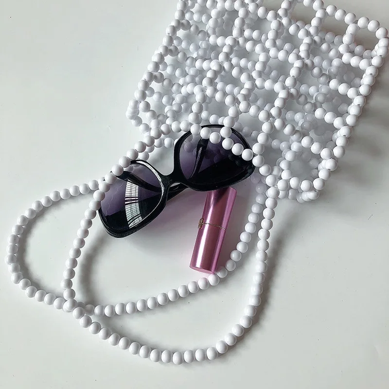 Модная женская сумка ручной работы из бисера цветные акриловые бусины