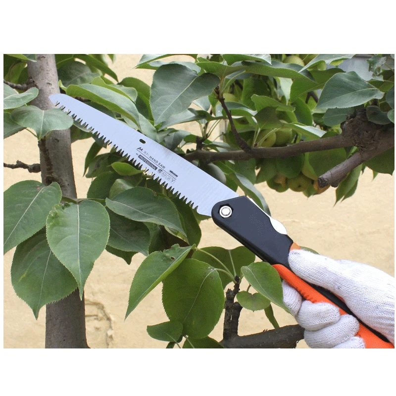 

6/8/10" Camping Saw 7TPI Steel Wood Cutting Survival Hand Saw Household Garden Pruning Saw