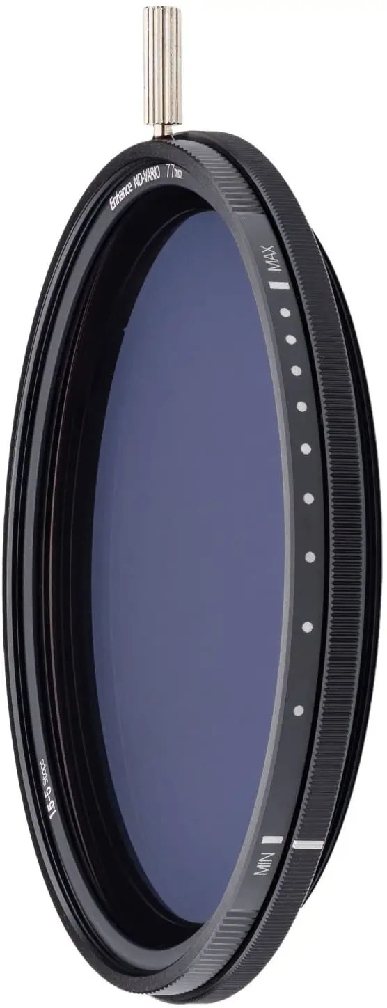 

NISI PRO Nano Enhance ND-VARIO 1.5-5 Stops 49mm 67mm 77mm 82mm Lens Filter For Video Photography Variable ND