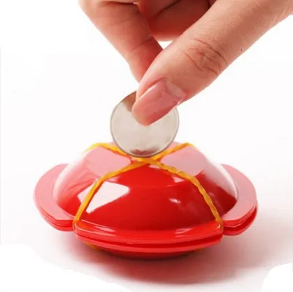 1 шт. магический трюк волшебная монета UFO исчезает светильник для повторного