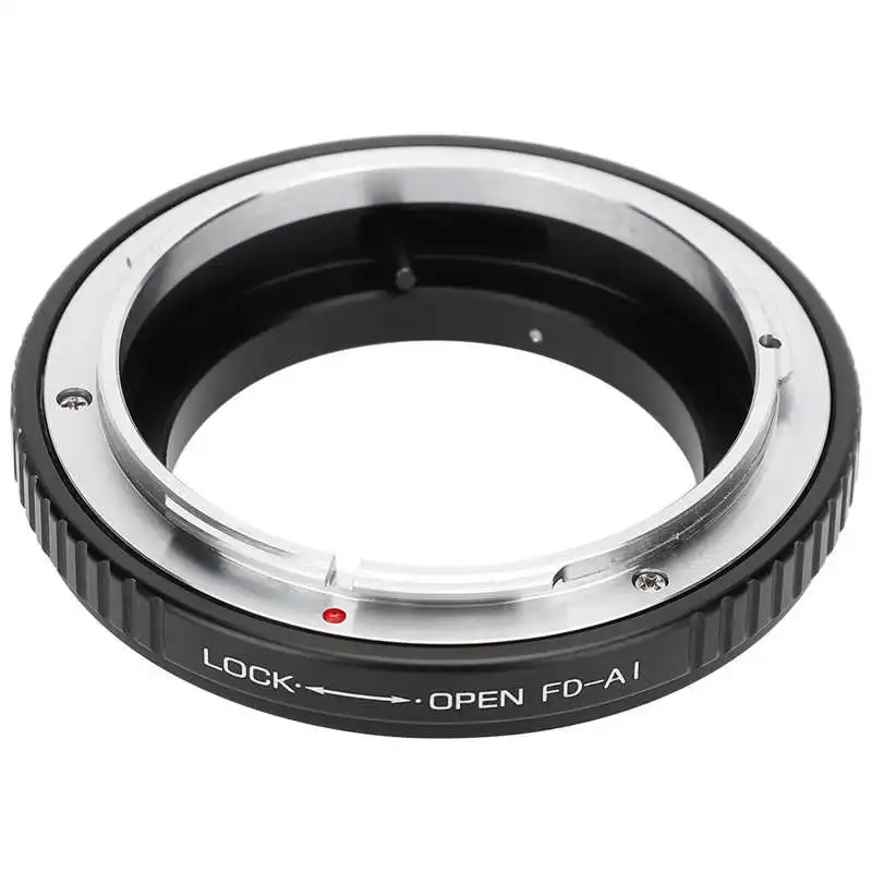 

FD AI кольцо-адаптер для объектива Canon FD для объектива подходит для Nikon AI крепление корпуса камеры черный держатель объектива Кольцо-адаптер