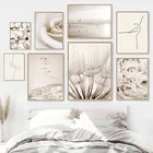 Современный пейзаж с цветком алмазов картина Home Decor настенные Арт Декор печати и плакат абстрактный Рисунок холст картина для спальни дизайн