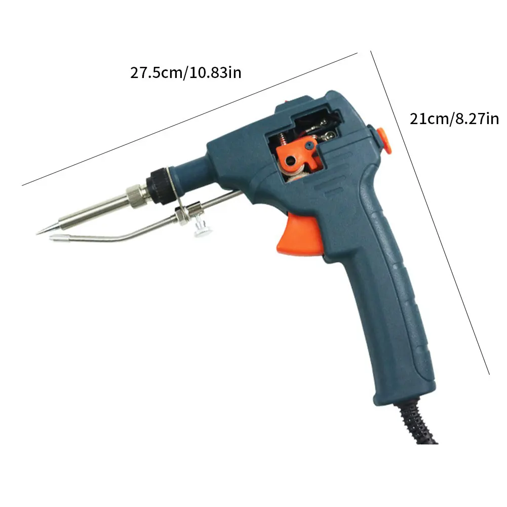 

110V/220V 60W Electric Soldering Iron Automatically Send Tin Gun Handheld Internal Heating Heated Solder Kit Welding Repair Tool