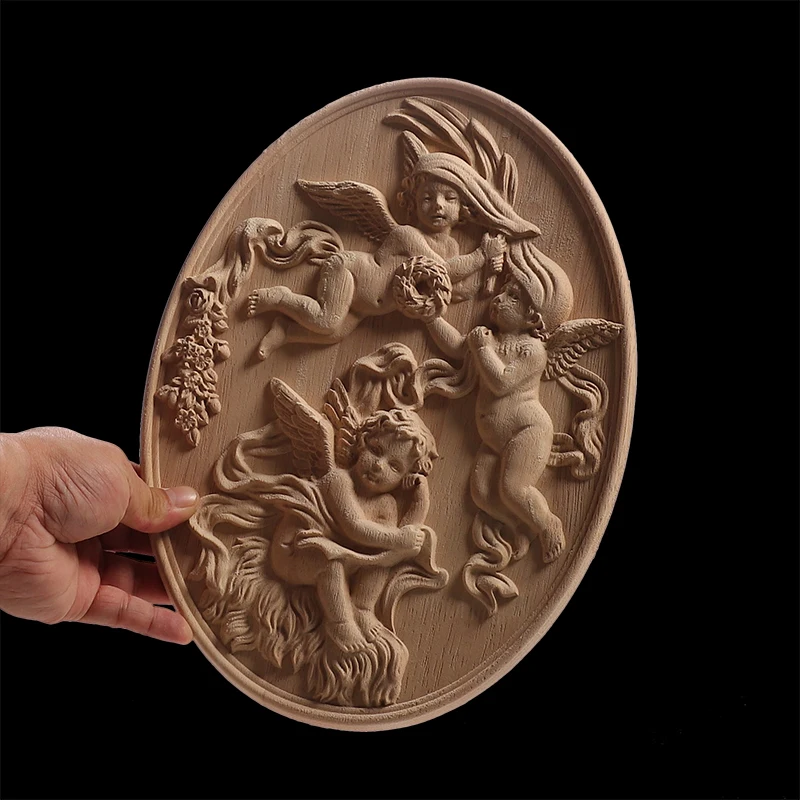 Деревянные фигурки накладка аппликация деревянная Декаль декор стен старинной