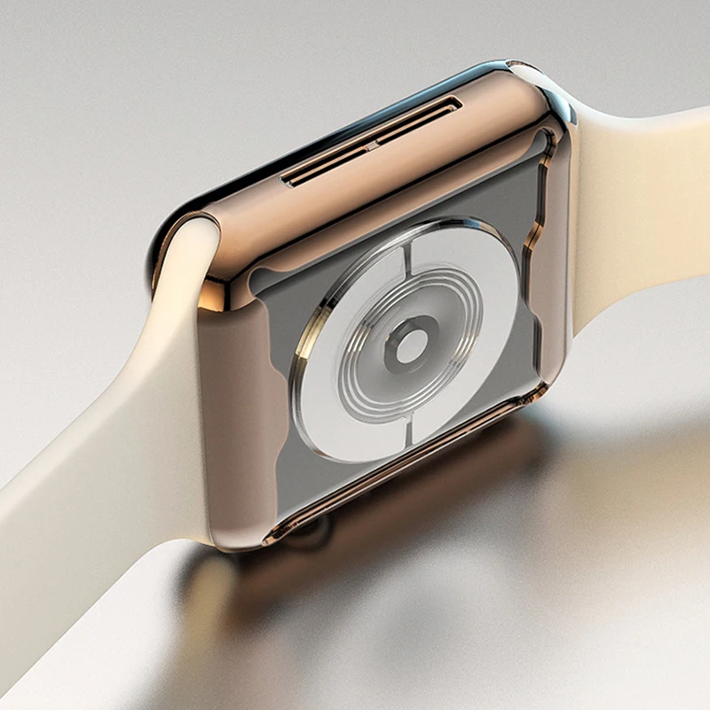 Чехол для Apple Watch Band 42 мм 38 iWatch 3 2 1 рамка защитный чехол бампер из поликарбоната с