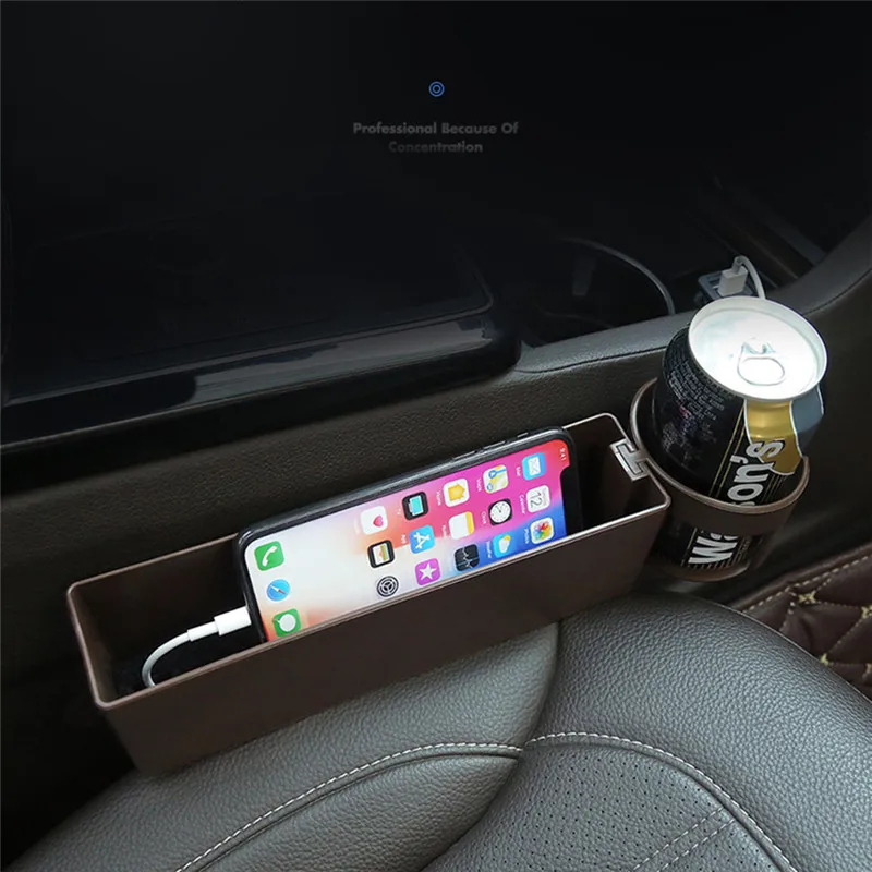 Дропшиппинг автомобильное сиденье слот коробка для хранения складной стеганый