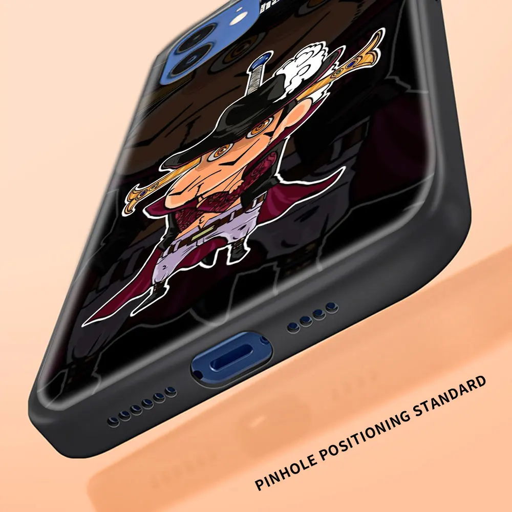 

Case For iPhone 11 Pro XS XR X Cover Funda For iPhone 12 Pro Max 7 8 Plus SE 2020 Black Shell Crayon Shin chan Naruto One Piece