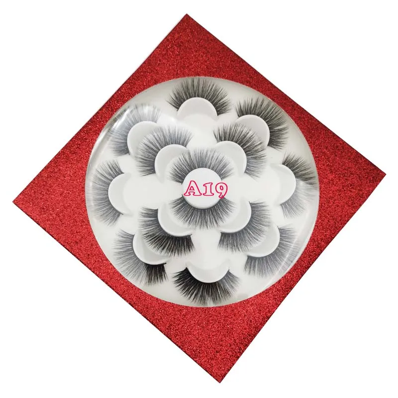 3D mink Lashes Silk eyelashes wispy lashes 16 pairs book faux lash lift bulk eye | Красота и здоровье