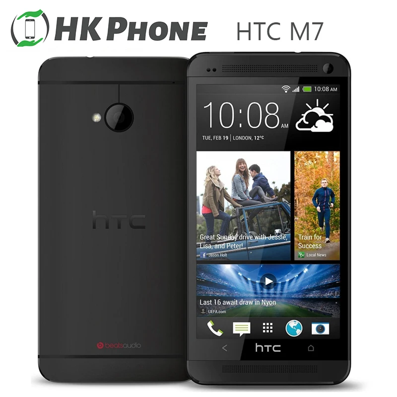 Разблокированные оригинальные HTC M7 4G смартфоны One 801e 32 ГБ ROM Sense UI 5 0 Android