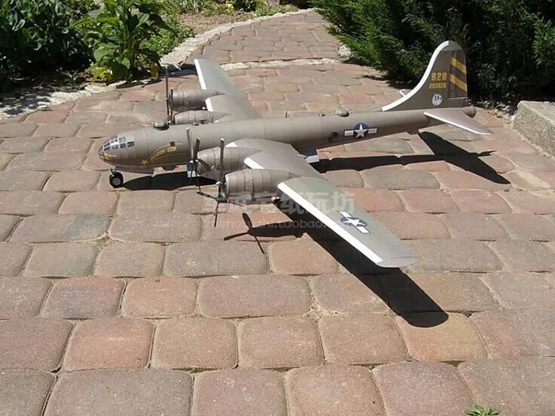 Масштаб 1:47 Американский B29 Супер Воздушный форт бомбардировщик самолета мод 3D