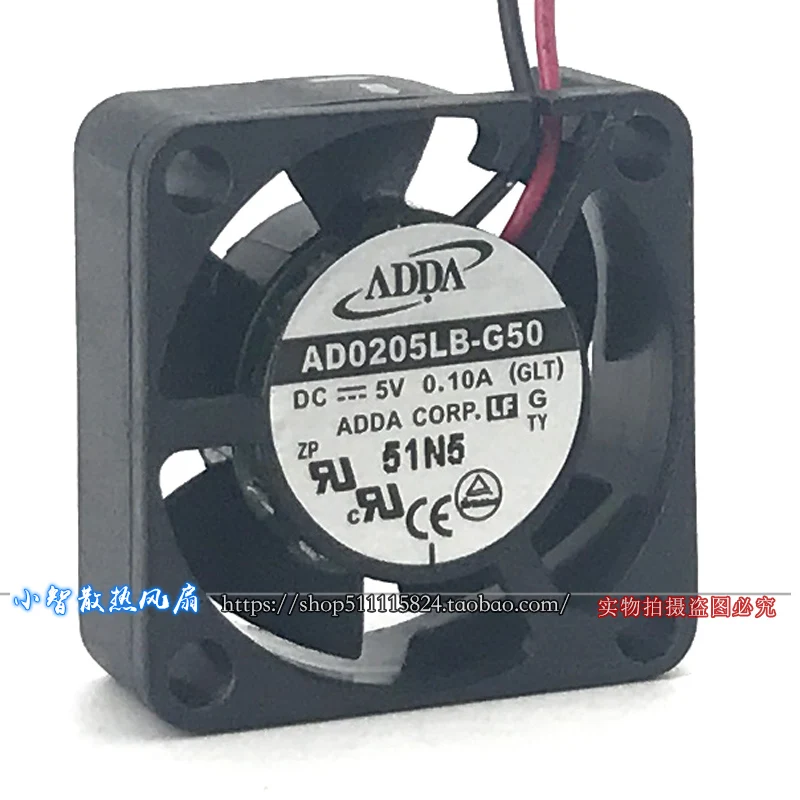 Новый оригинальный AD0205LB-G50 2510 2 5 см DC5V 0.10A с двойным шарикоподшипником большой