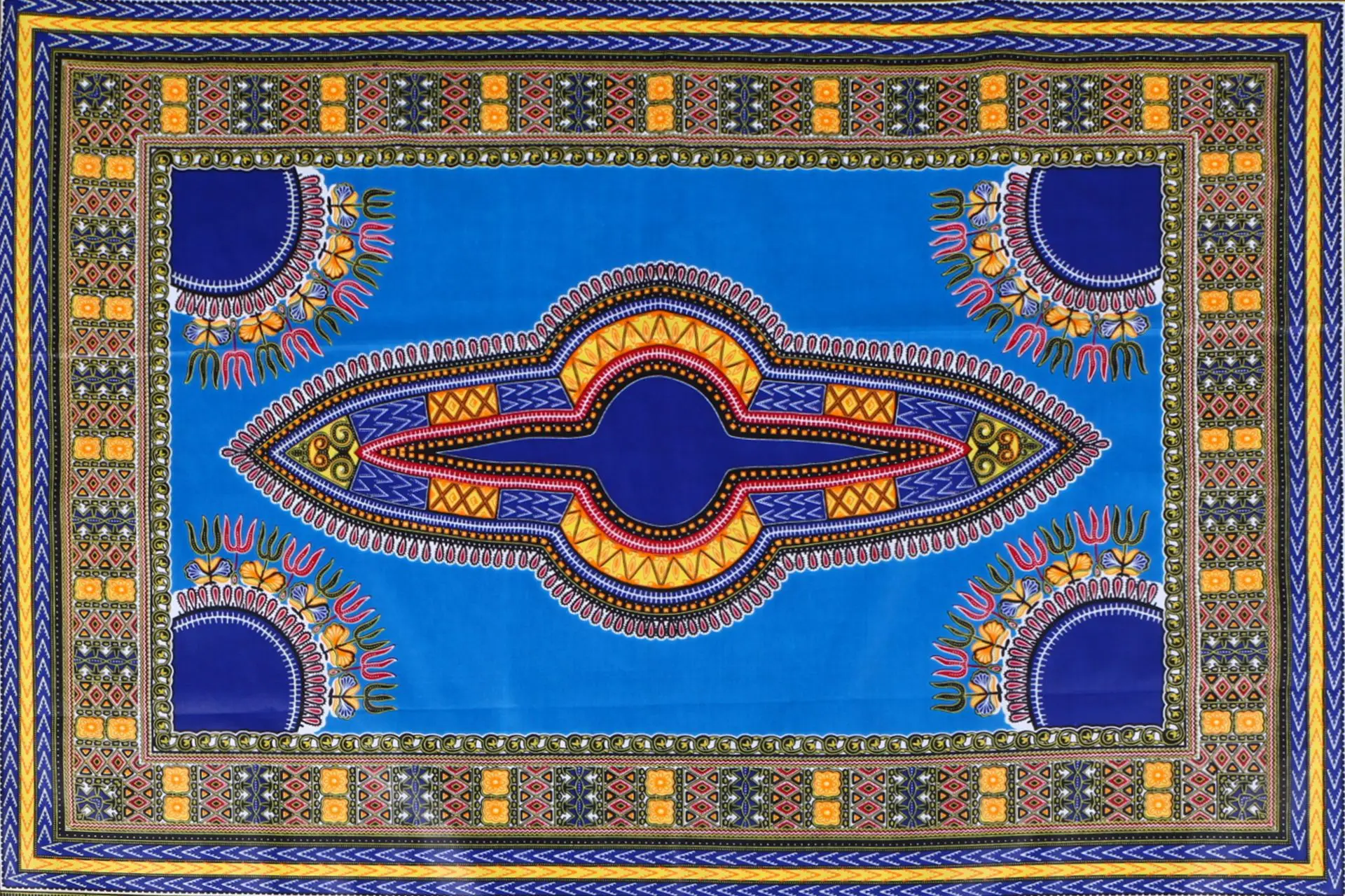 100% Cotton Ankara African Prints Batik Fabric Real JAVA Wax Fashion Sewing Patchwork Material For Party Dress Crafts DIY Pagne | Дом и сад