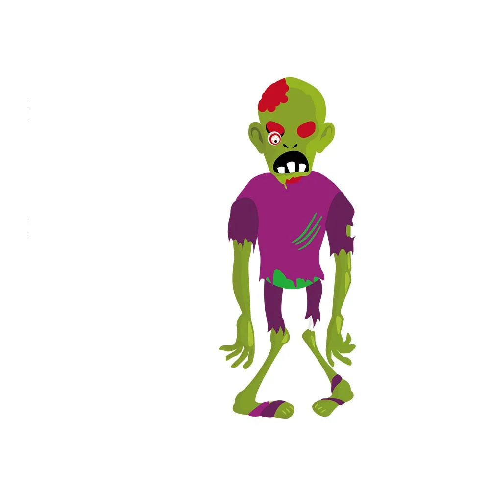 Хэллоуин страшный череп скелет волшебник орнамент собрать реквизит DIY Бумага для