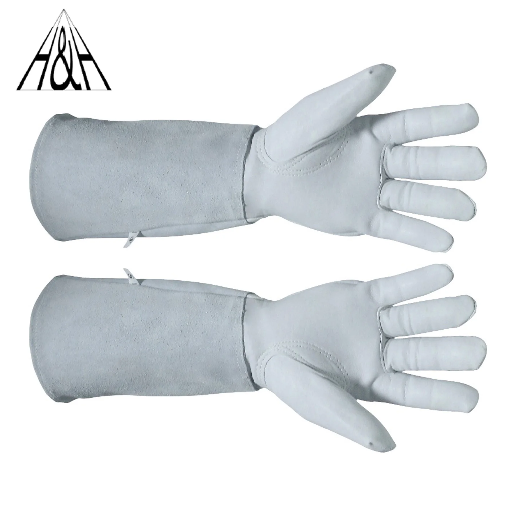 

HHPROTECT Rose Pruning Gloves Thron Proof Leather Gardening Gloves with Forearm Protection