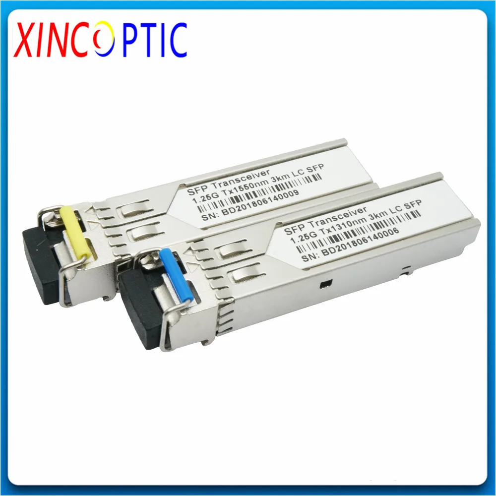 Модуль приемопередатчика BIDI WDM LC/SC SFP 1 25G 1310/1 25 нм 3 км модуль 1310G 25/нм 3KM SC G LC |