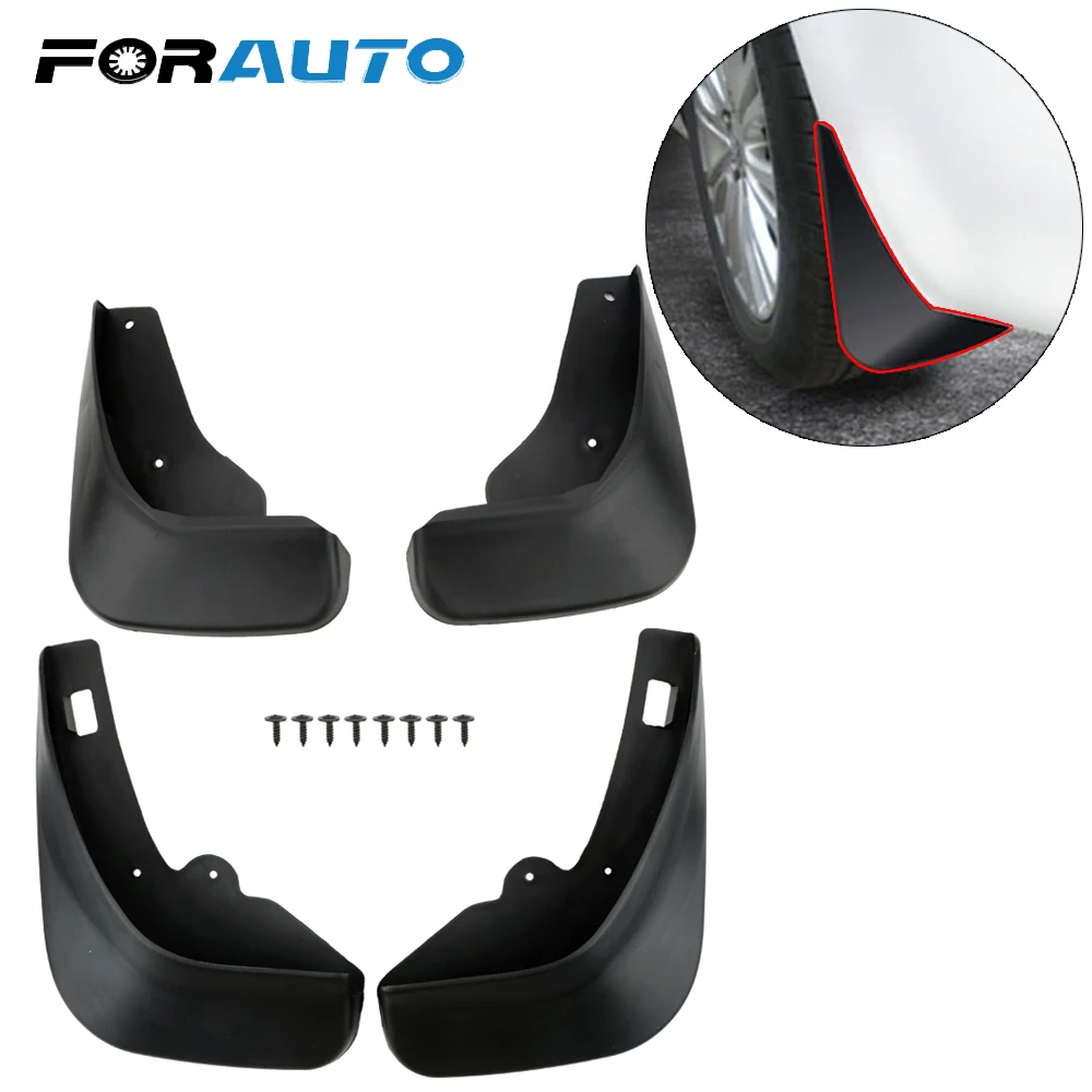 FORAUTO 4 шт. Автомобильные Брызговики передние и задние брызговики для Ford/Focus 2 MK2 MK2.5