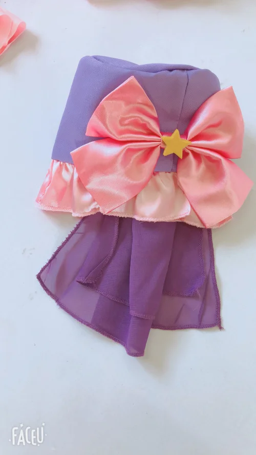 

Game Anime CINDERELLA GIRLS Cosplay Pink Purple Dress Custom Made Costume