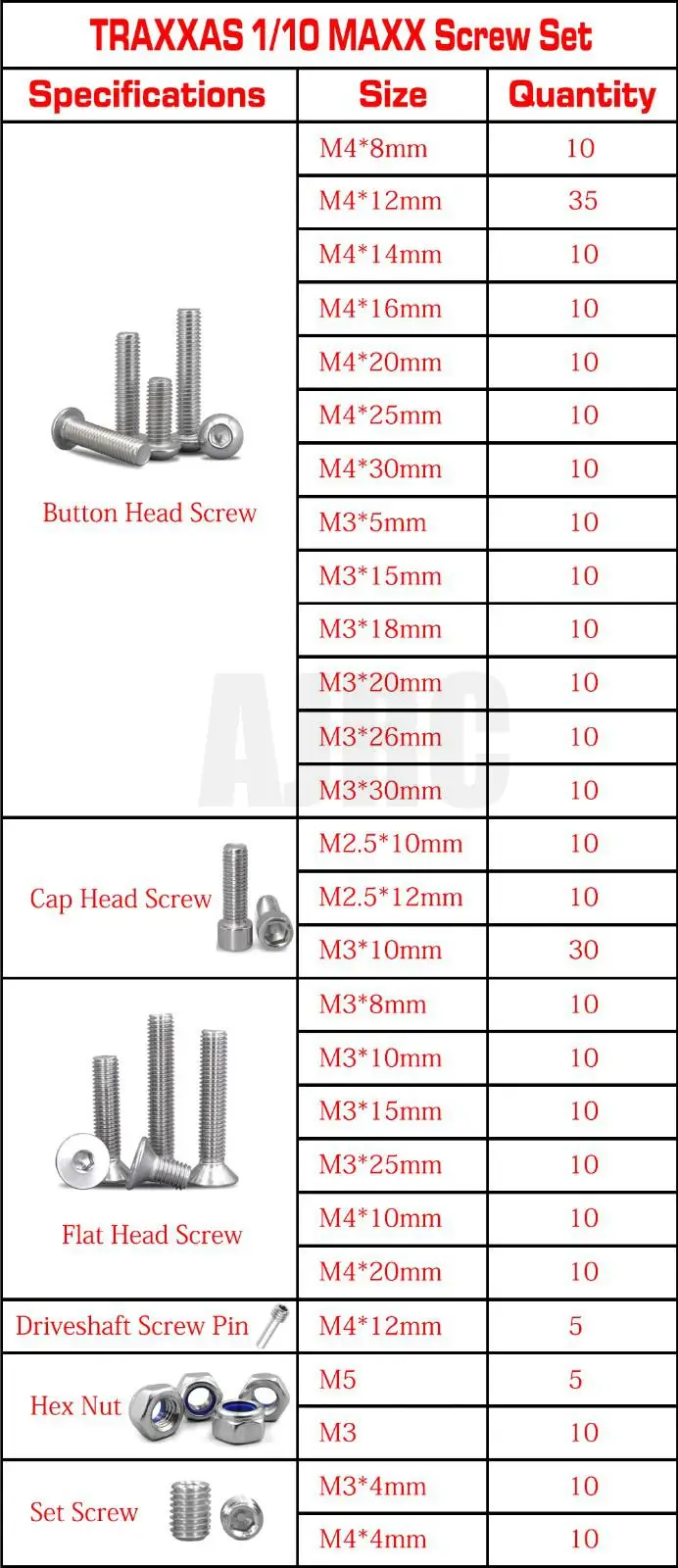 315 шт компл коробка с винтами н