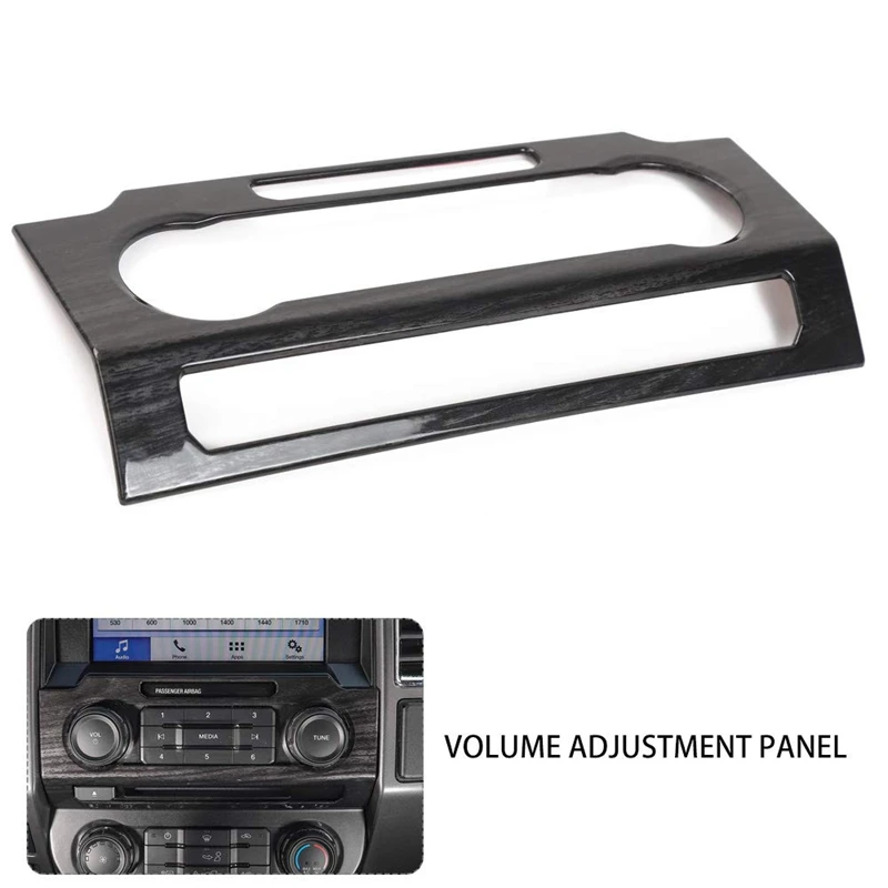 Car Dashboard Navigation GPS Trim Cover & Central Console Air Conditioning Switch Panel CD Media Audio Volume Adjust Pa | Автомобили и