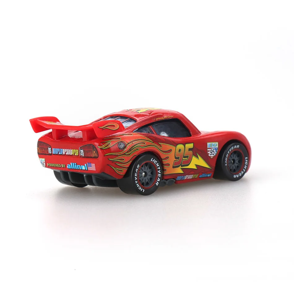 Disney Pixar Cars 2 3 Lightning 40 стиль Mcqueen Mater Jackson Storm Ramirez 1:55 литой автомобиль металлический сплав мальчик детские игрушки подарок