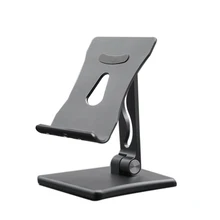 Phone Stand Folding Mobile Phone Holder Metal Adjustable Live Universal Desktop Mobile Phone Holder for Phones Tablets