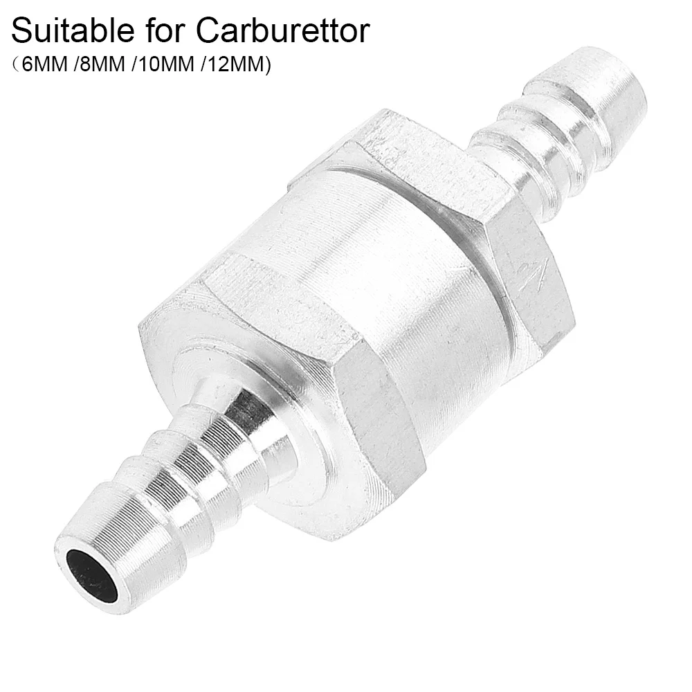 8mm Aluminum Alloy Non Return One Way Air Fuel Oil Check Valve for / Water Marine Car Ship Airplane | Автомобили и мотоциклы
