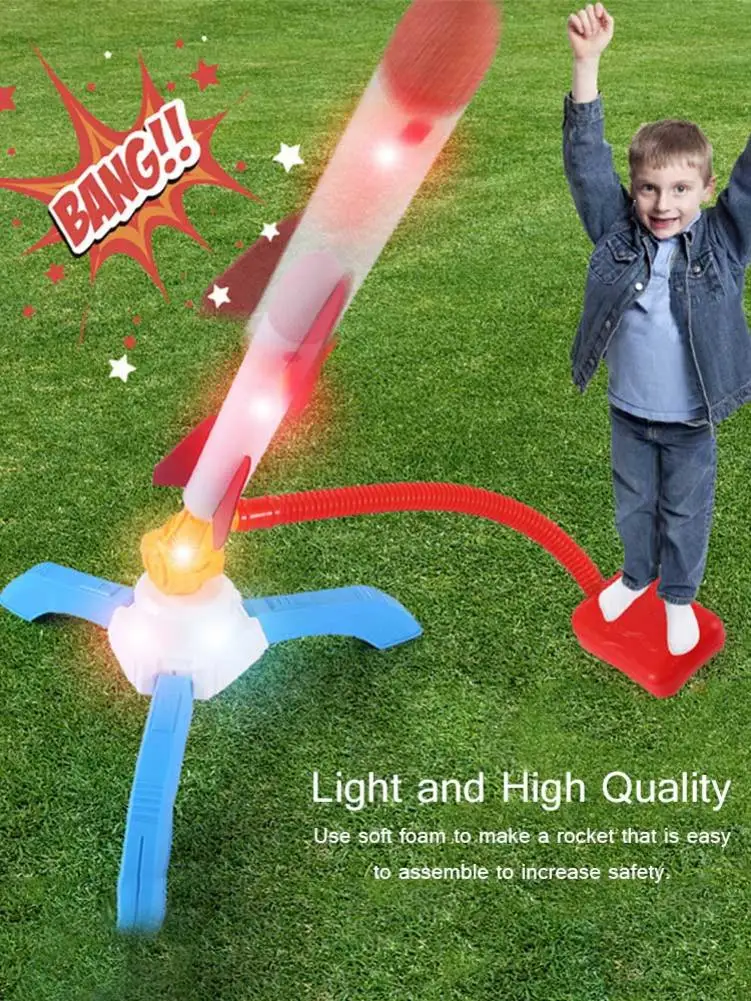 Уличная растущая Ракетница аэродинамичессветильник легкая педаль ракетка