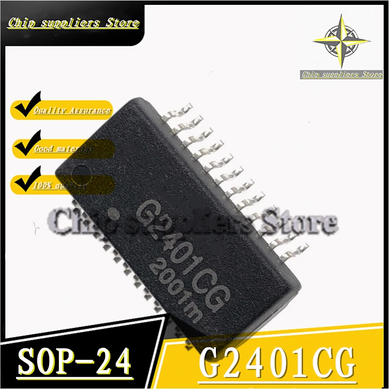 20 шт.-100 шт. // G2401CG SOP-24 G2401C SOP24 сетевой трансформатор фильтр Nwe Изящные материалы 100%