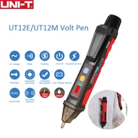 uni t non contact volt pen ac voltage detector ip67 tester pencil 24v 1000v ledflashlight portable light sensor ut12e ut12m