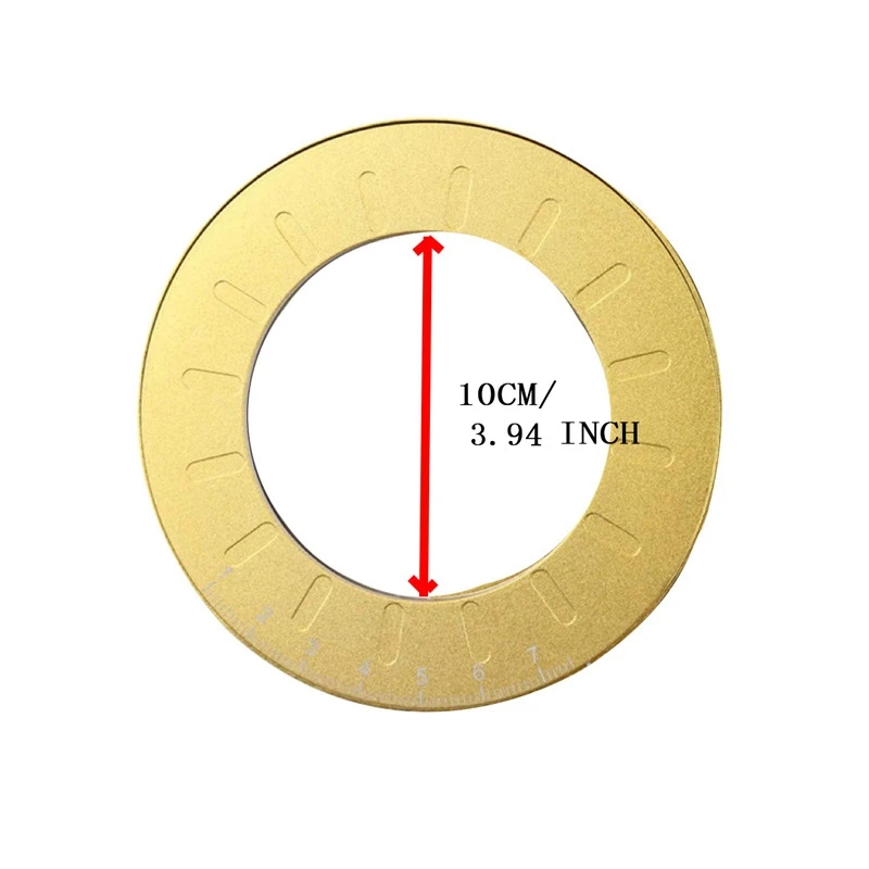 

Stainless Steel Plotting Compass Adjustable Drawing Ruler Creative Drafting Circle Tool Round Measurements Tools