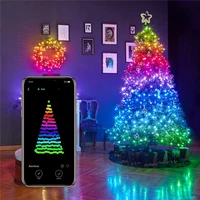 5m10m usb christmas tree led string lights with smart bluetooth app remote control christmas home decor fairy lights garland