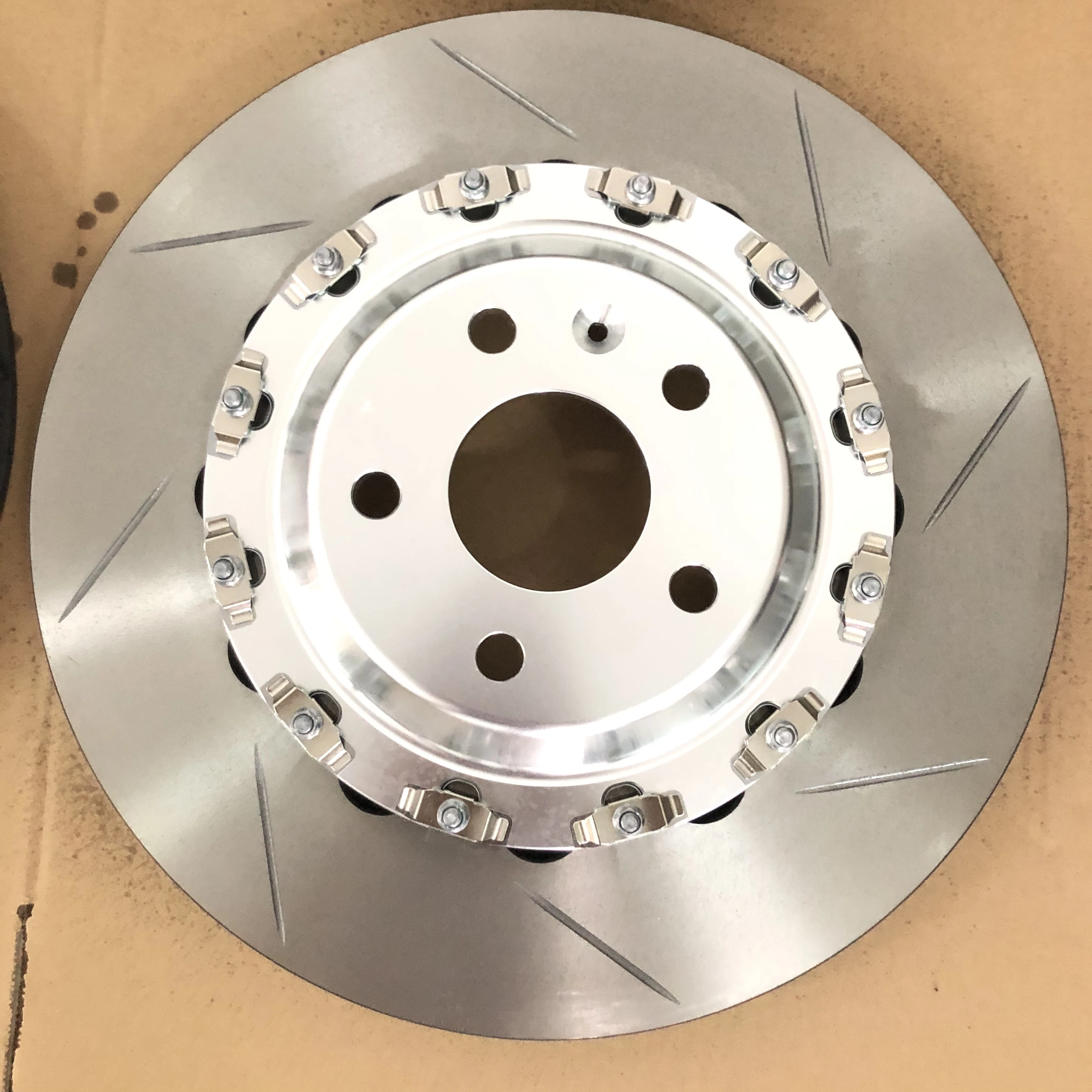 

Jekit 380 x 34mm Floating disc J Hook finish for Aston Martin V8 S Mercede s CLS63 AMG front brake caliper