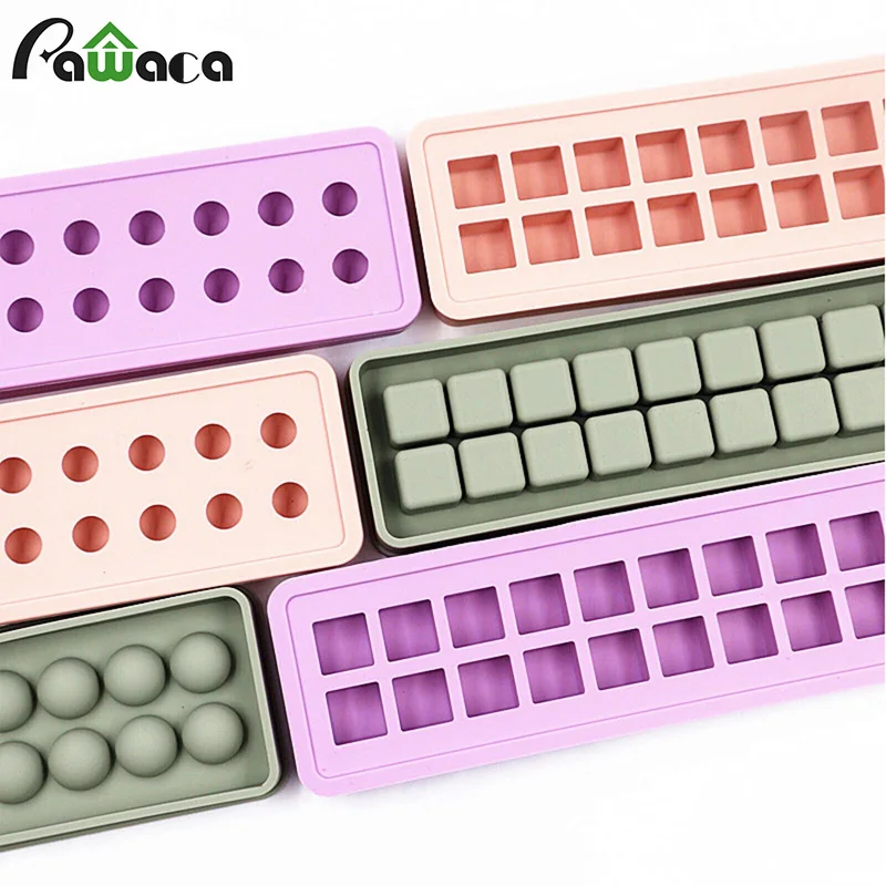 Лоток из пищевого силикона 20 ячеек формой для кубиков льда форма в виде шара