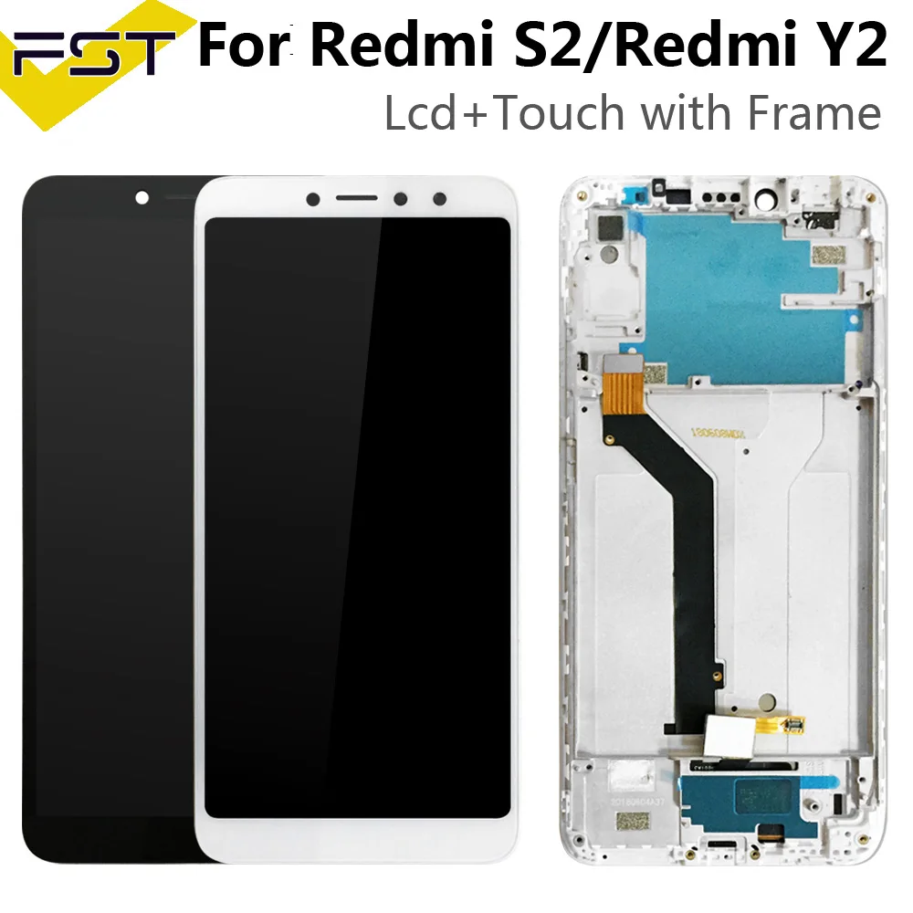 Для Xiaomi Redmi S2 ЖК дисплей + сенсорный экран дигитайзер с рамкой для Y2 сборка 5 99