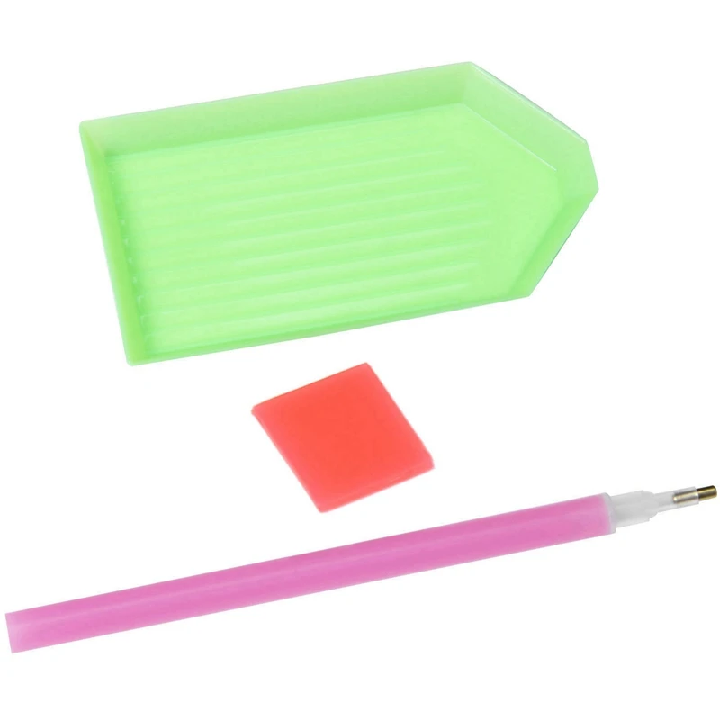 

LBER 2Set 5D Diy Round Diamond Painting Cross-Stitch Rhinestones Embroidery Landscape Gift, Waterfall & Lighthouse