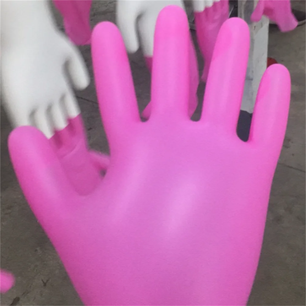 Нитриловые перчатки розовые виниловые водонепроницаемые гипоаллергенные