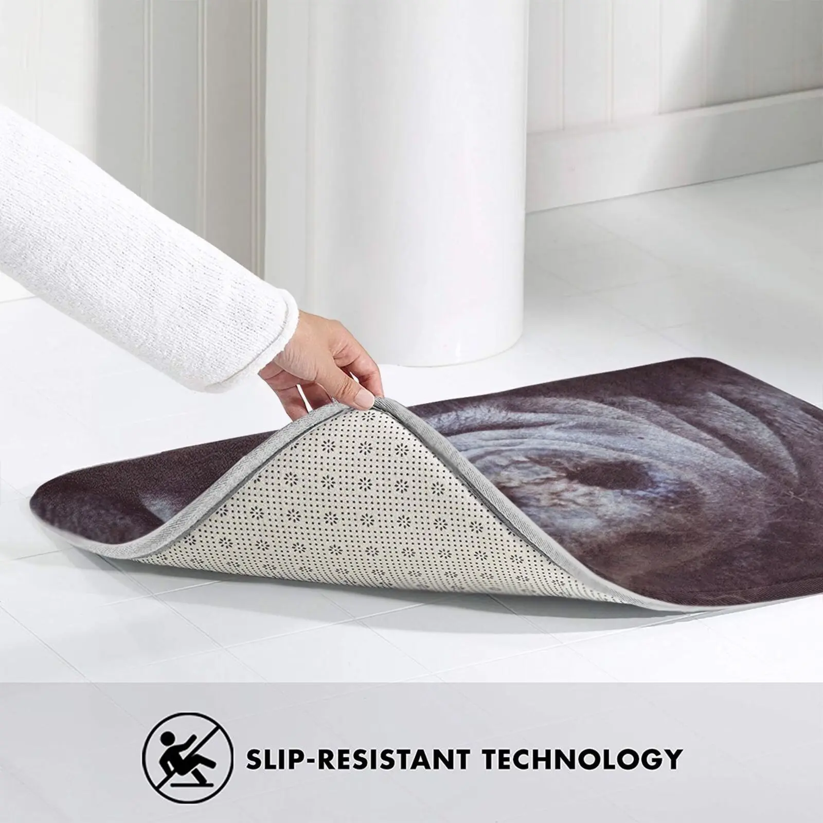 

Funny Pig Snout Face - Carpet Mat Rug Cushion Soft Pig Swine Snout Funny Funny Animal Animal Piggie Humor Gag