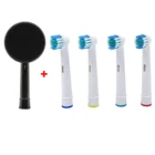Набор насадок для зубной щетки Braun Oral-B Vitality Triumph Advance Power White Clean 3D, 4 шт + силиконовая щетка для лица