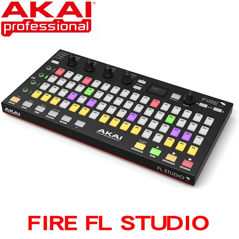 Профессиональный контроллер Akai fire FL Studio performance controller 4x16 скоростная