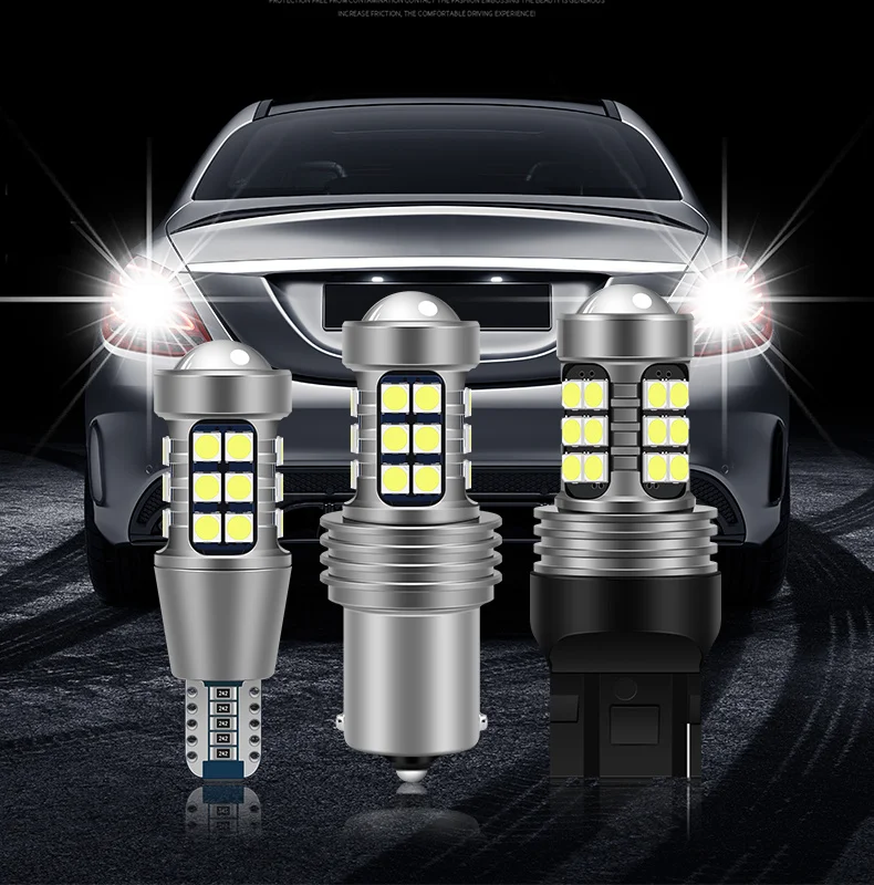 1xT15 светодиодный светильник W16W Canbus Автомобильный Обратный для Toyota Corolla Celica RAV4 Yaris