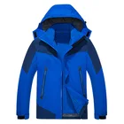 Новая Толстая Теплая мужская лыжная куртка, водонепроницаемая ветрозащитная куртка для катания на лыжах и сноуборде, мужские зимние костюмы для снега, уличная одежда