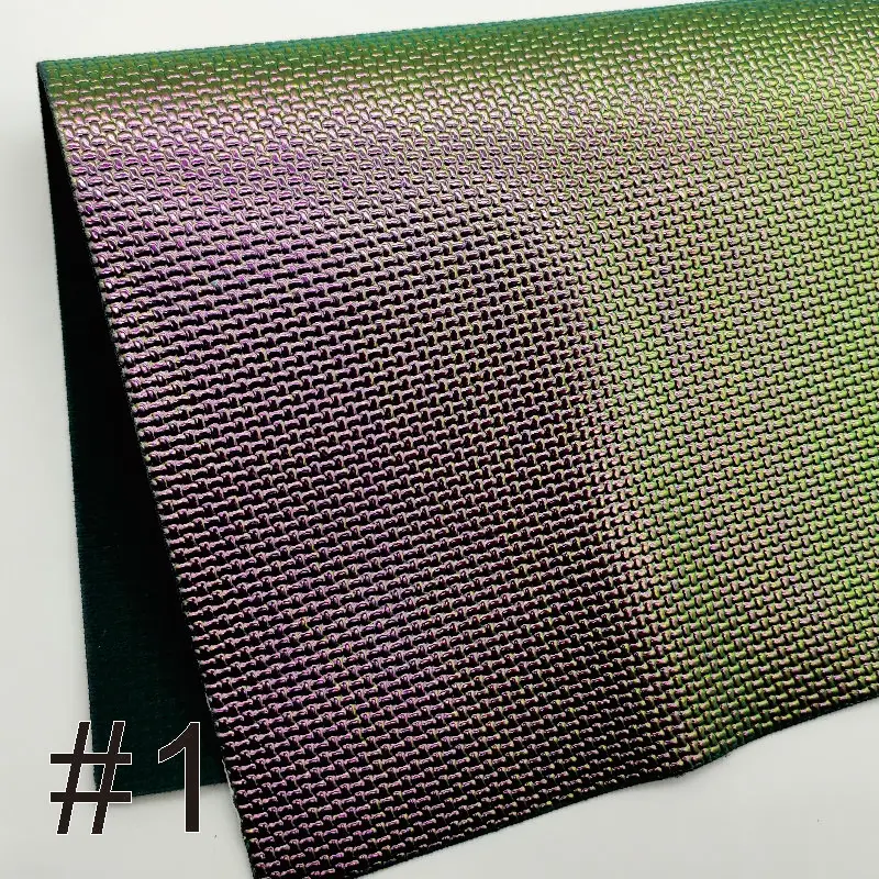 

Woven Pattern Chunky Glitter Soft Faux Leather Sheets Vinyl For Bows A4 Size 8.2"*11.8" Synthetic Leather Fabric DIY Bags