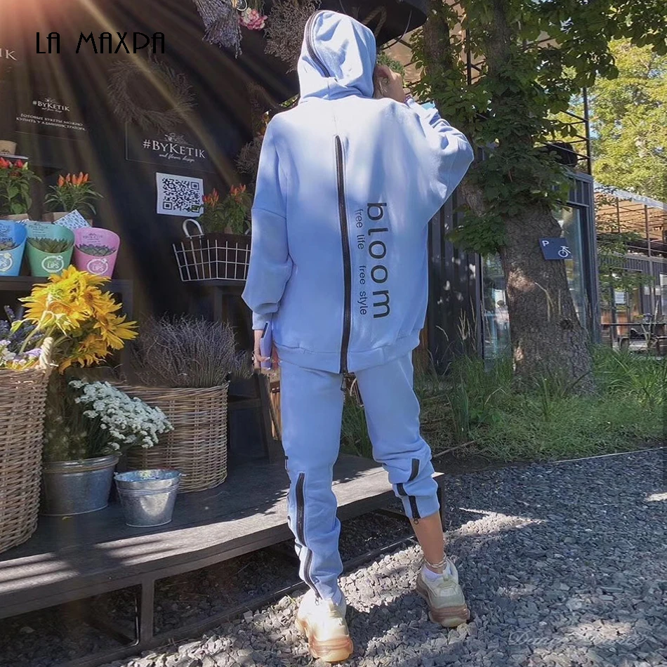 2020 новый осенний Женский Повседневный модный свободный свитер с капюшоном и