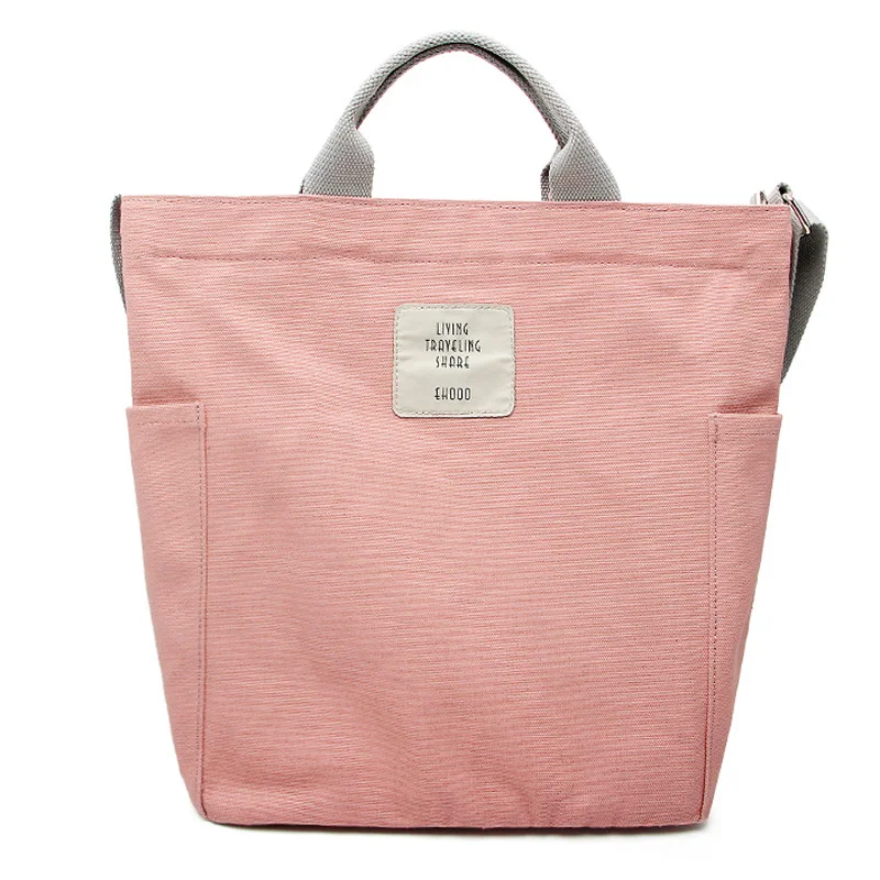 

Women Cotton Canvas Bag 2021 Fashion Ins Style Handbag Simple Girls Shopper Tote Environmental Cloth Purse for Teenagers Bolsos