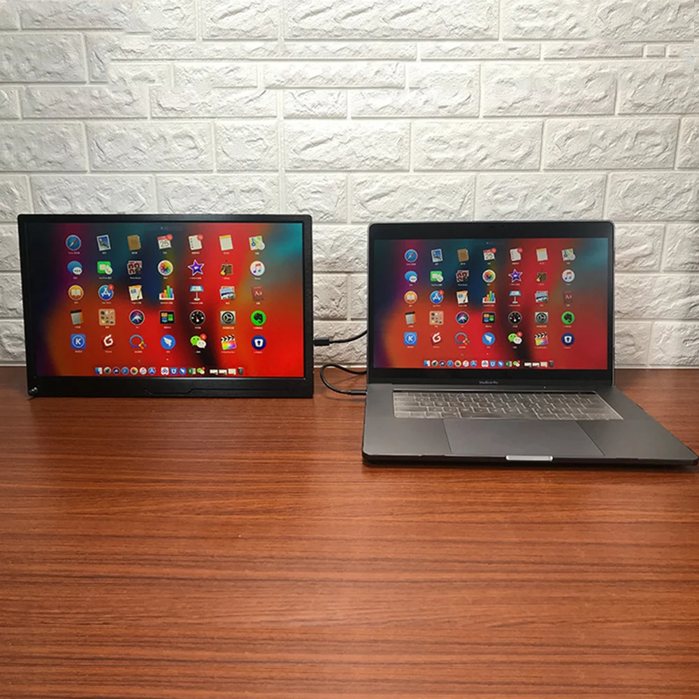 17 3 дюйма Высокое разрешение 4K монитор с HDR для компьютера телефона NUC Расширение