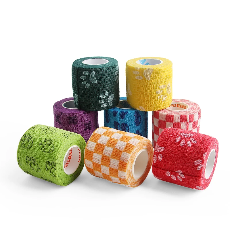 Кинезиологическая лента 5 см * 4 м для лица спортивная суставов пальцев