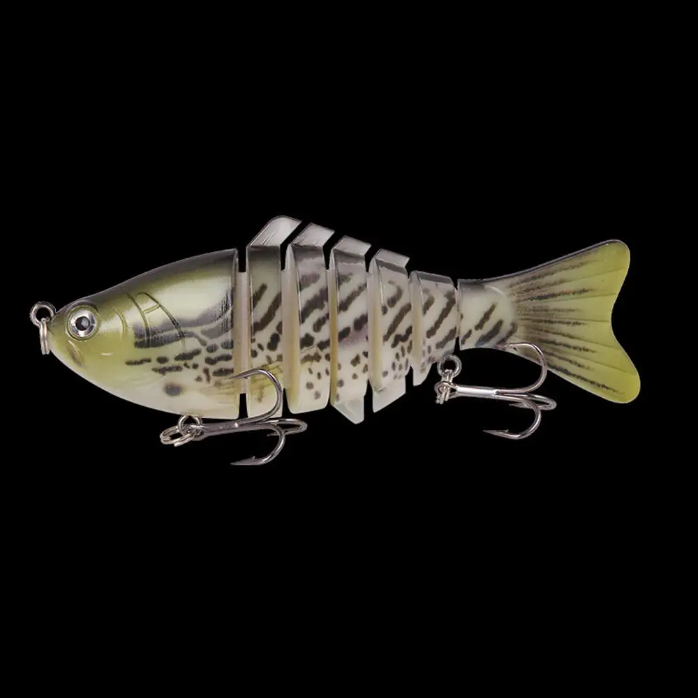 5 шт./лот рыболовные приманки жесткая наживка многосекционная приманка для