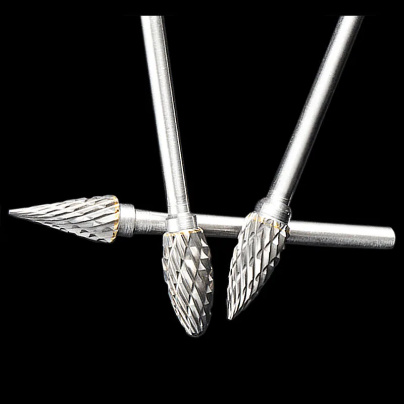 1 шт. Шлифовальная головка из вольфрамовой стали наборы насадок карбида